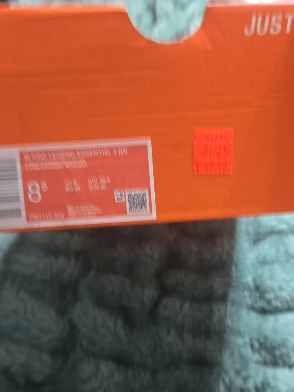 Nike White and Light Gray Athletic Sneakers - Picture 7 of 7